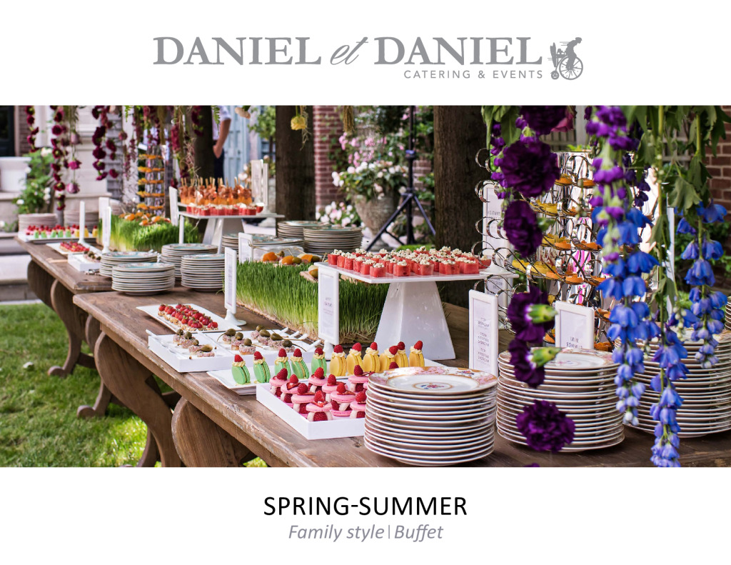 Toronto-Catering-Menu-Spring-Summer-Collection-Buffet-Style