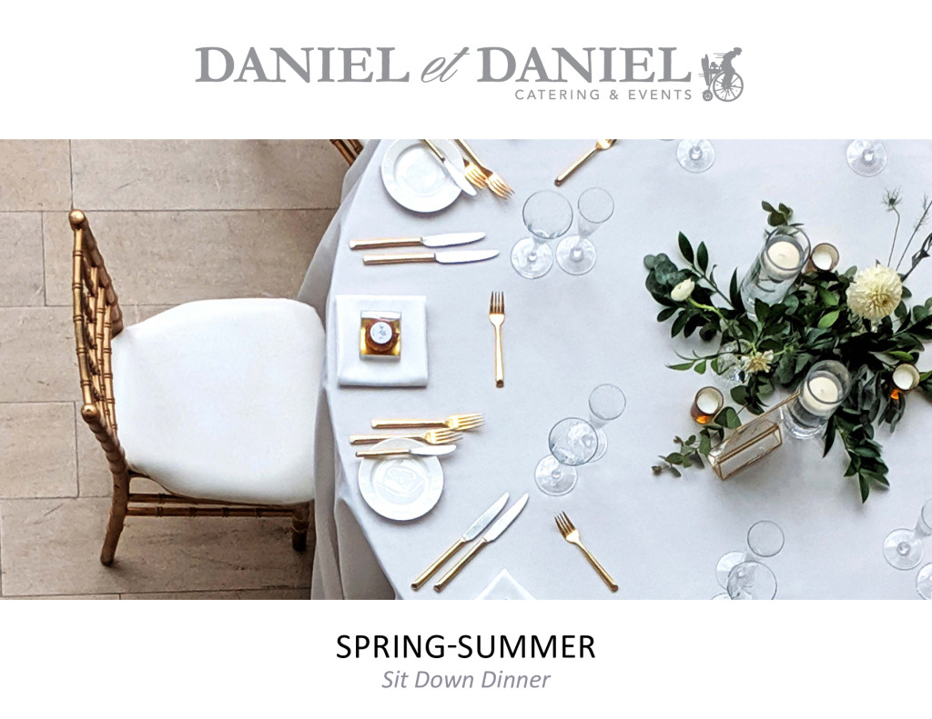 Toronto-Catering-Menu-Spring-Summer-Collection-Plated-Dinner