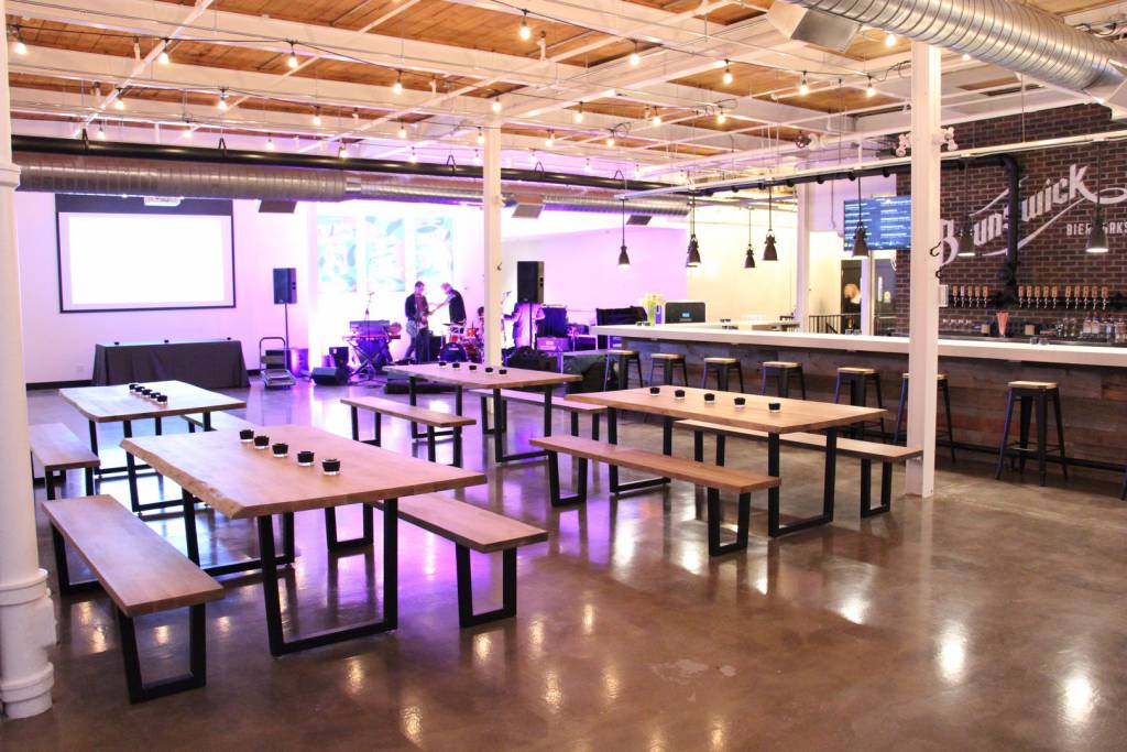 Harvest Tables at Brunswick Bierworks