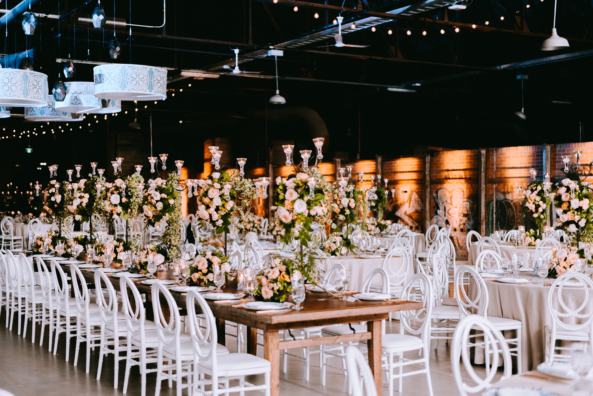 Table Setting at Evergreen Brick works