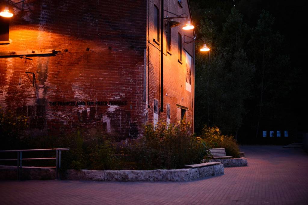 Evergreen Brick Works exterior brick building