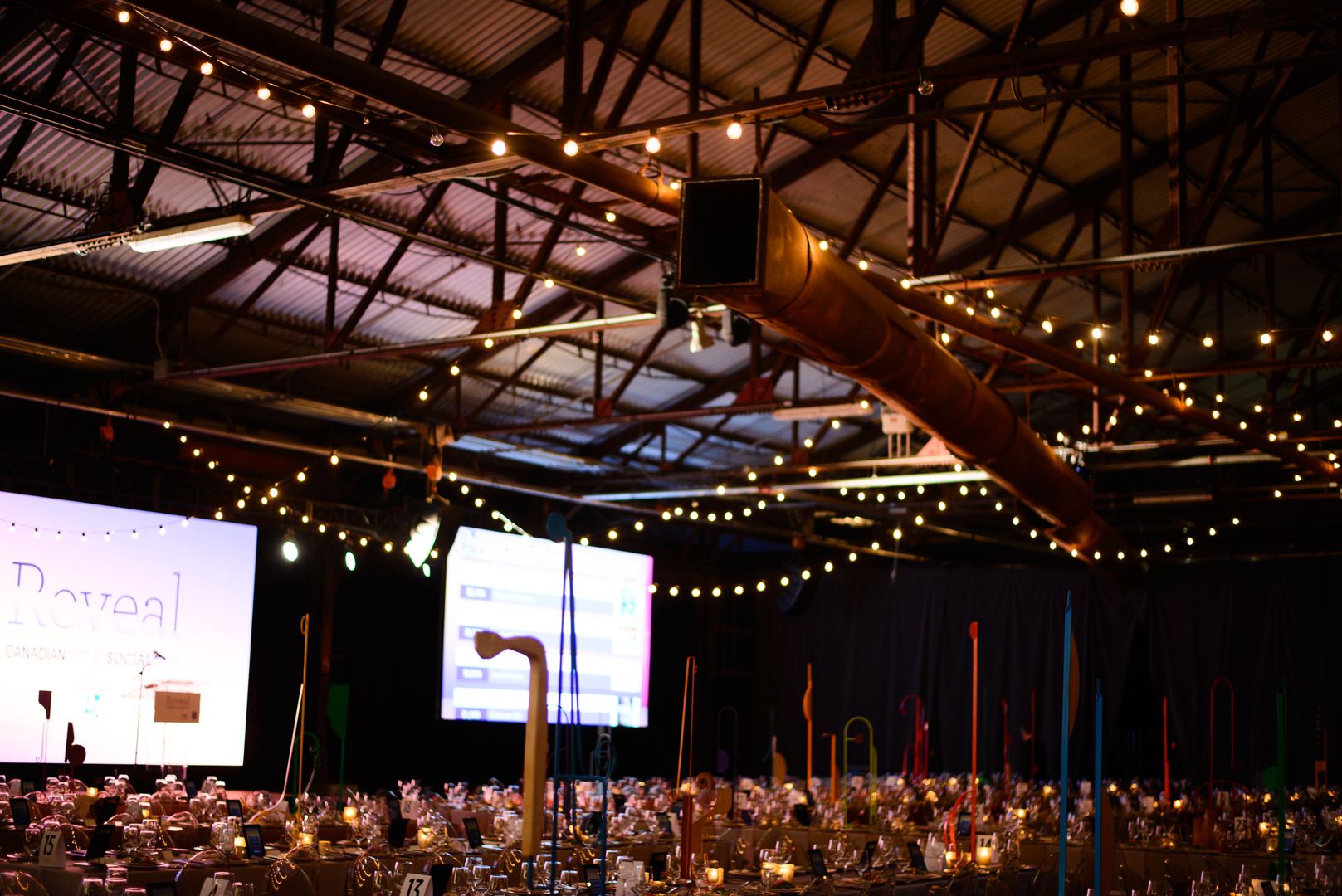 Table Setting at Evergreen Brick Works