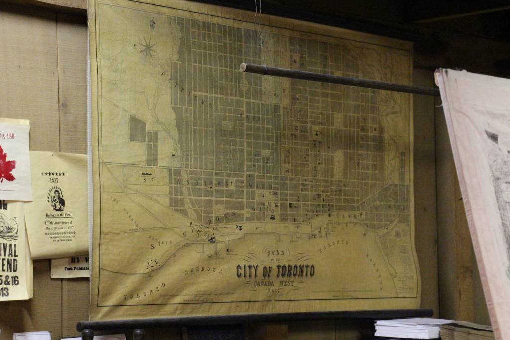 Map of Toronto, Antique