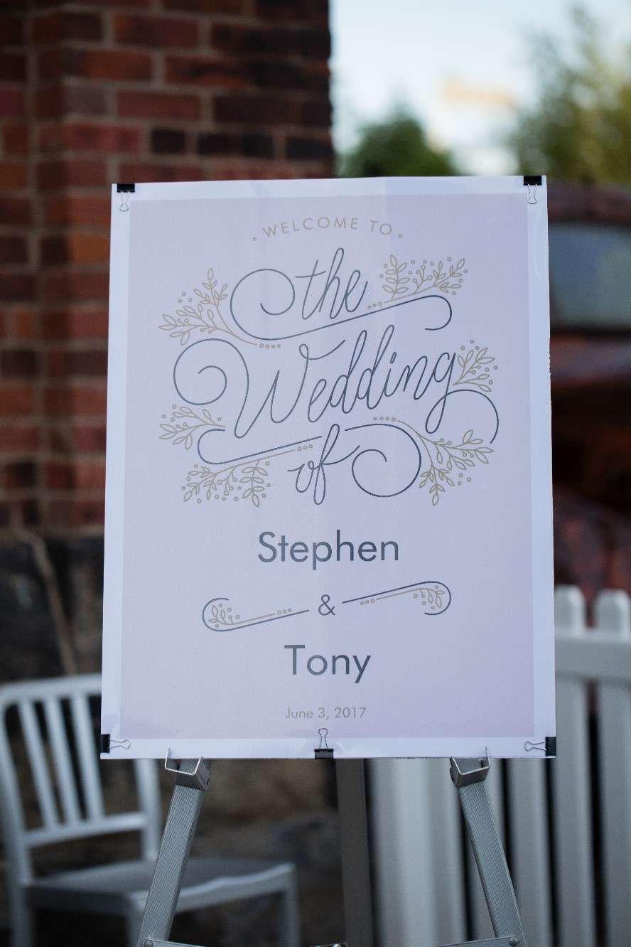 Stephen and Tony's Toronto wedding image1