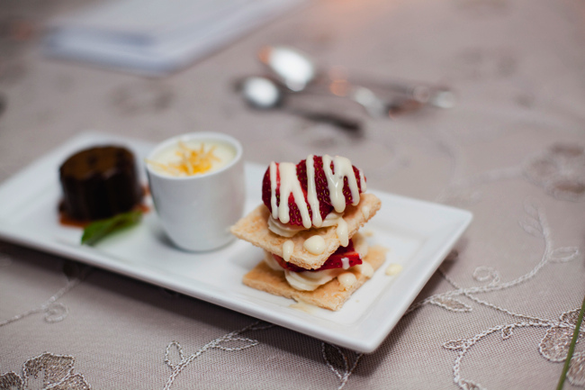 Rachel and Paul’s Custom Dessert Trio