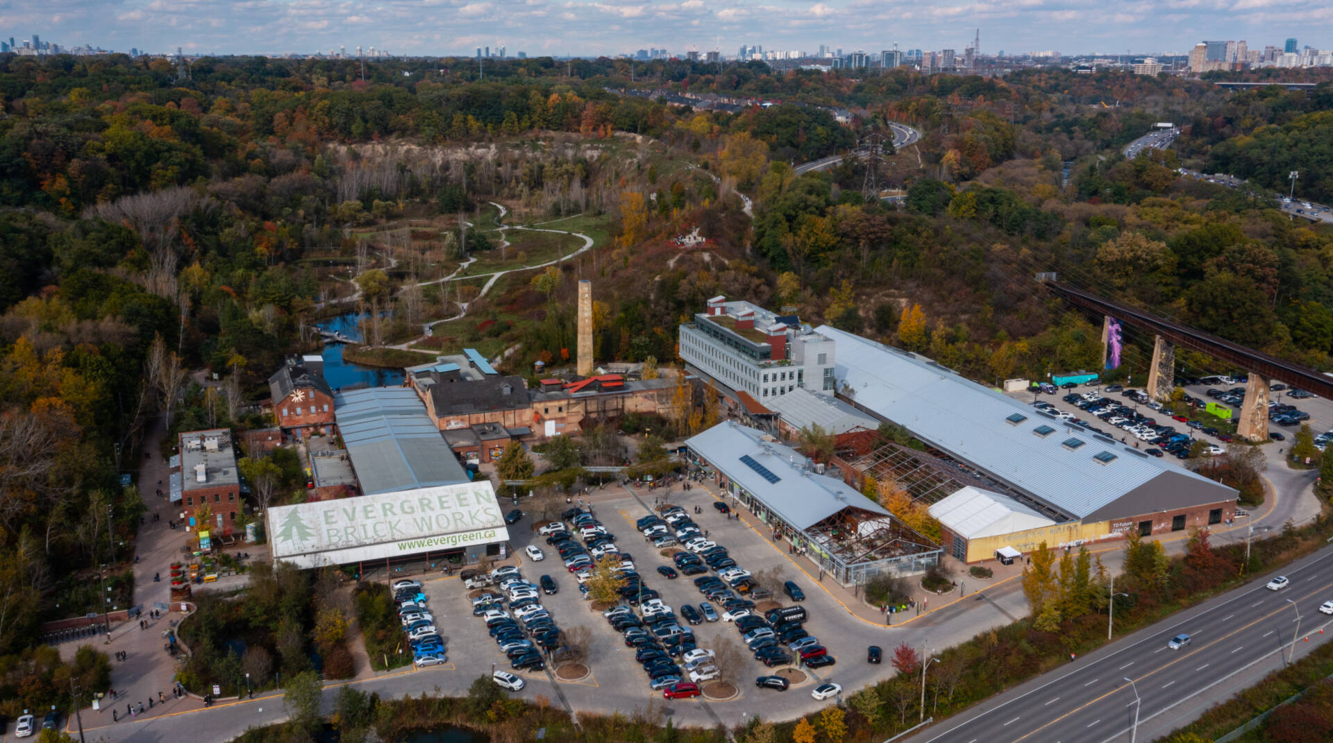 Fall Wedding Venue Evergreen Brickworks